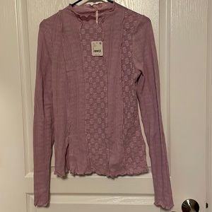 NWT Free People Mockneck